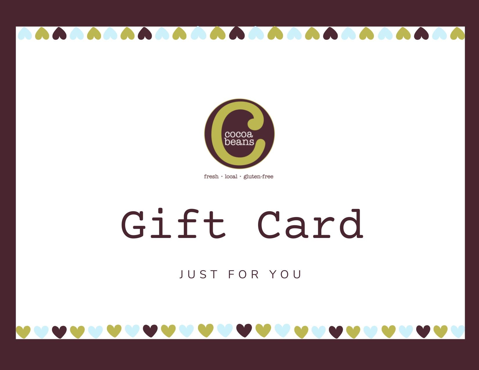 online gluten-free giftcard