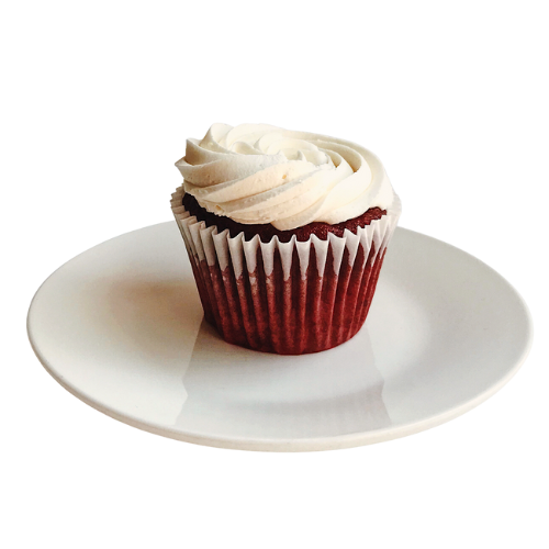 gluten-free red velvet cupcake