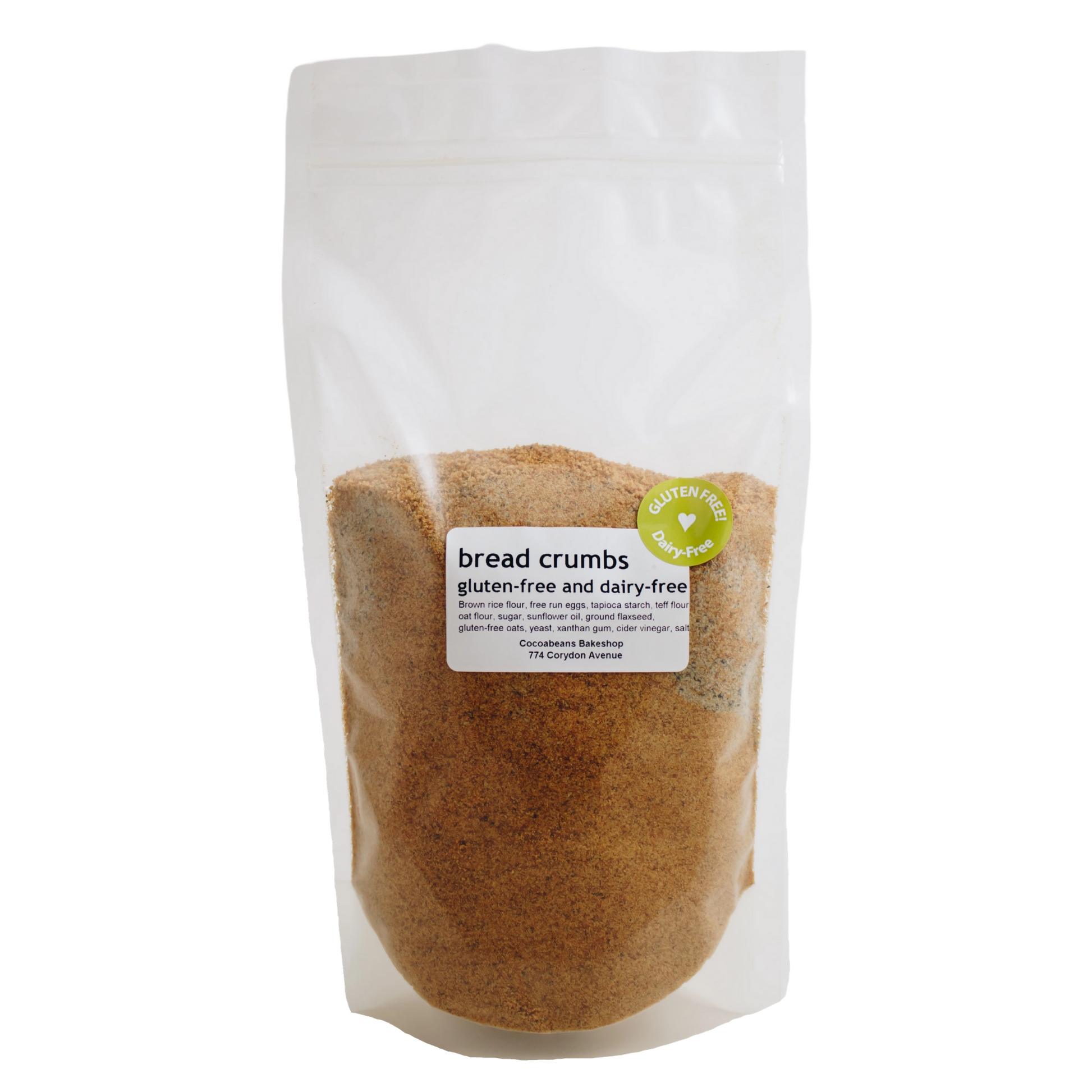 Bread Crumbs - Cocoabeans Gluten-Free