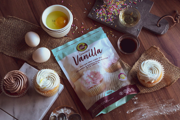 gluten-free vanilla cake mix