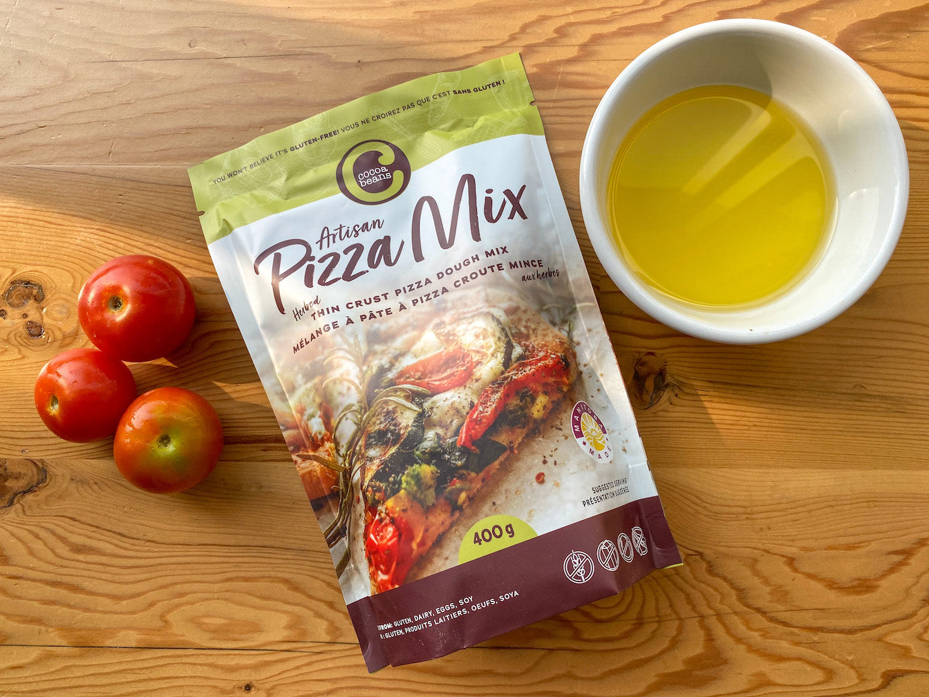 gluten-free pizza mix